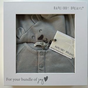 Barefoot Dreams Malibu Collection Waffle Knit Baby Bundle in Ocean, 12-18 months